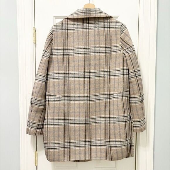 Belle & Bloom Ex-Boyfriend Wool Blend Oversized Jacket Plaid Size S $238.00 - Picture 9 of 13